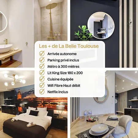Apartamento La Belle - Métro - Parking - Arrivée Autonome Toulouse