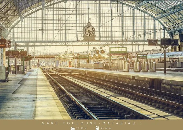 La Belle - Metro - Parking - Arrivee Autonome * Toulouse